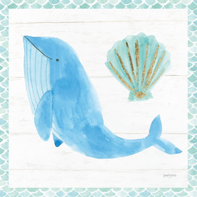 Mermaid Friends VII 1 Piece Wrapped Canvas Painting