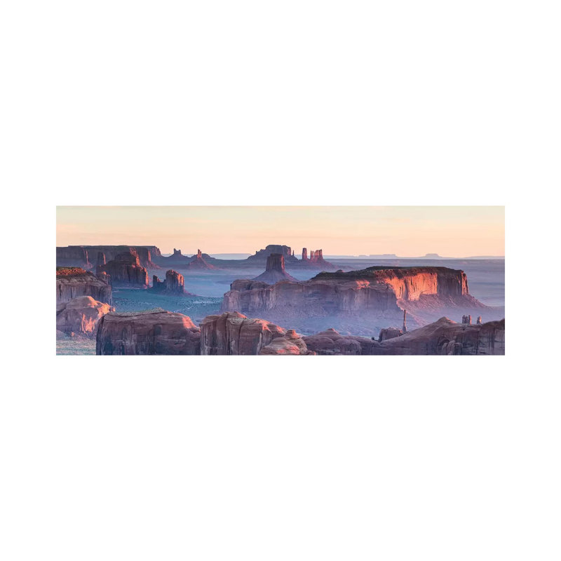 Hunt's Mesa Panoramic, Monument Valley II by Matteo Colombo - Panoramic Gallery-Wrapped Canvas Giclée on Canvas
