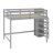 Full Size Loft Bed With Wardrobe-317326500