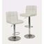 Tabouret de bar pivotant réglable en similicuir, ensemble de 2-118100656