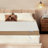 4" Medium Firm Cooling Gel Memory Foam Mattress Topper for Back Pain Relief, Removable Cover and Adjustable Straps  -1358323596-1358323587