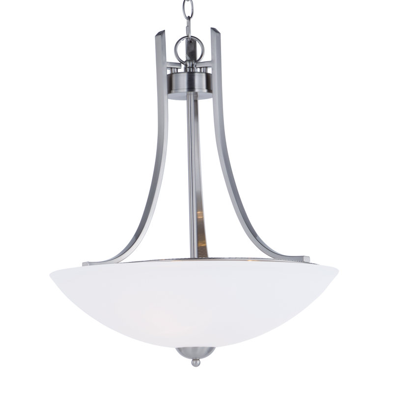 Fudo 3 - Light Unique/Statement Pendant, Satin Nickel