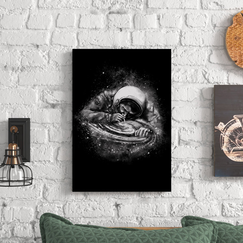 Space Junkie by Nicebleed - Wrapped Canvas Print, 152.5 cm H x 101.5 cm W
