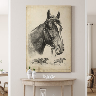 Reproduction d’art sur toile tendue « Gallant Fox »