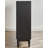 Oak Mid Century Modern Vertical Divider Bookcase