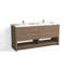 Vue 72" W Freestanding Double Bathroom Vanity-1847930733-1847930740-1847930742