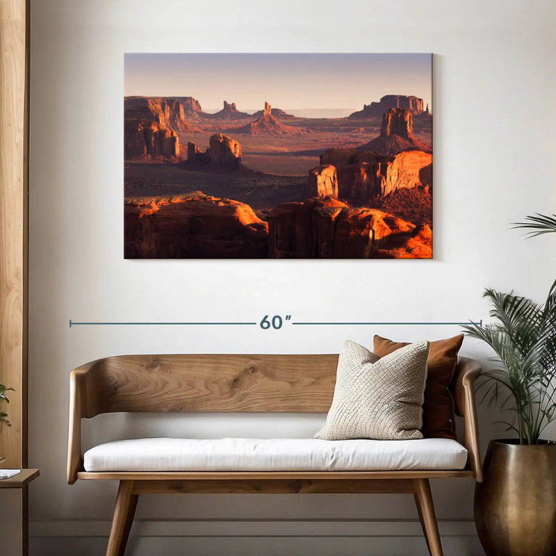 Alvord Radiant Monument Valley, H 30 po x l 45 po