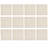 Toscana Collection Polyester Solid Colour Square Napkin