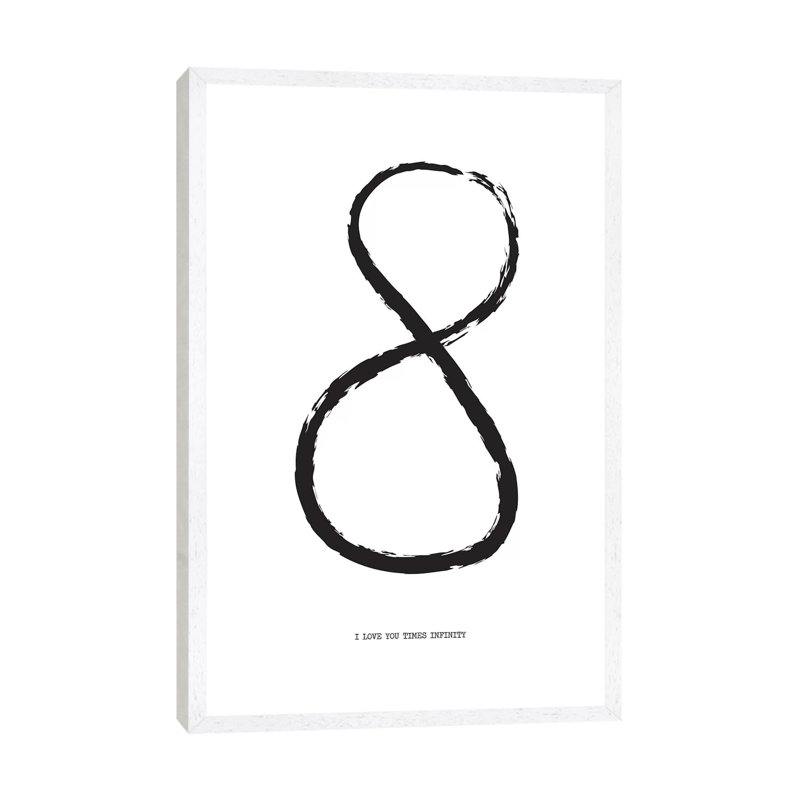Times Infinity by The Native State - Gallery-Wrapped Canvas Giclée on Canvas, 66.04 cm H x 45.72 cm W, White Floater Framed