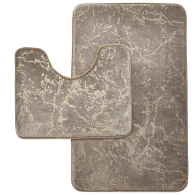 Velvet Non-Slip Contour Mat