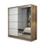 Armoire-penderie 2 portes avec 2 tiroirs-2045342443