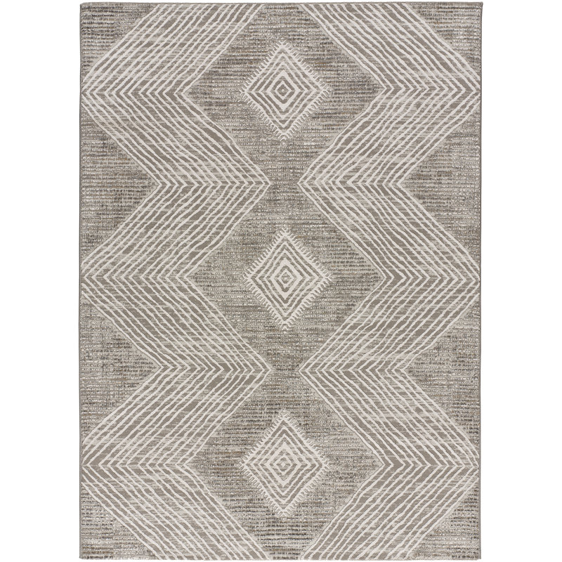 Burnstad Moroccan Area Rug, Rectangle 140 x 200cm