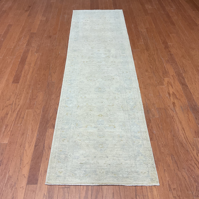  Handmade Oushak Wool Runner