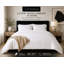 Ensemble de literie pour lit simple en coton égyptien à densité de tissage 600 fils Domestique avec housse de couette, drap-housse profond et housse (s) d'oreiller - Hotel Collection-127684609