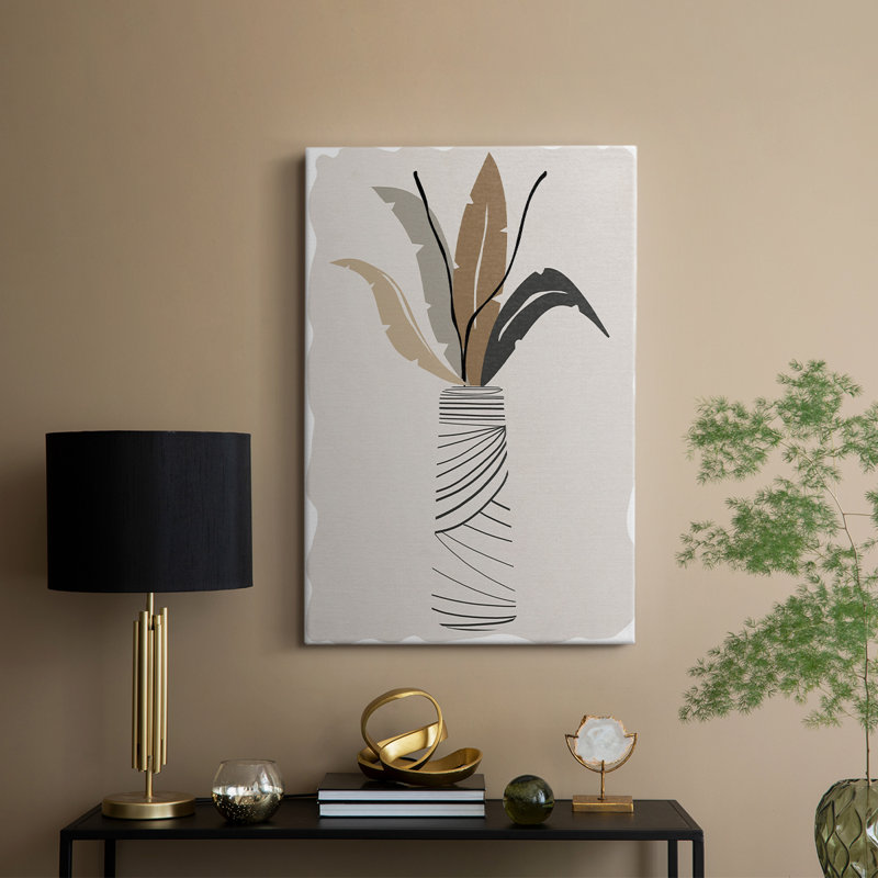 Palmier II - galerie sur mesure, H 36 po x l 24 po