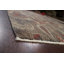 Tapis gris en laine noué à la main de conception unique 8 pi 1 po x 10 pi New Age