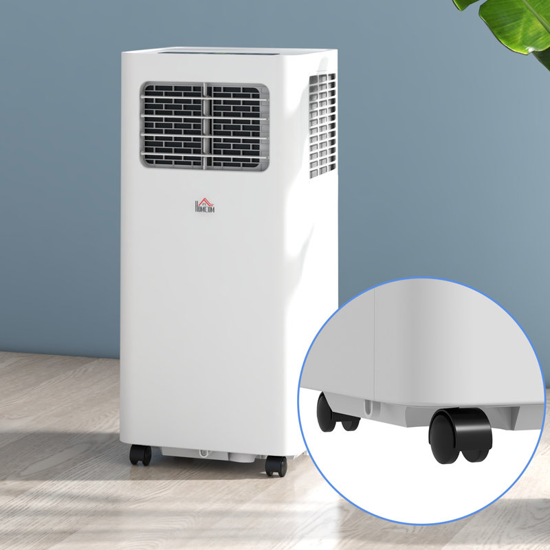 HomCom 8000 BTU Portable Air Conditioner for 345 Square Feet with Remote Included