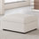 Repose-pieds avec rangement en chenille de 29,9 po Hymes