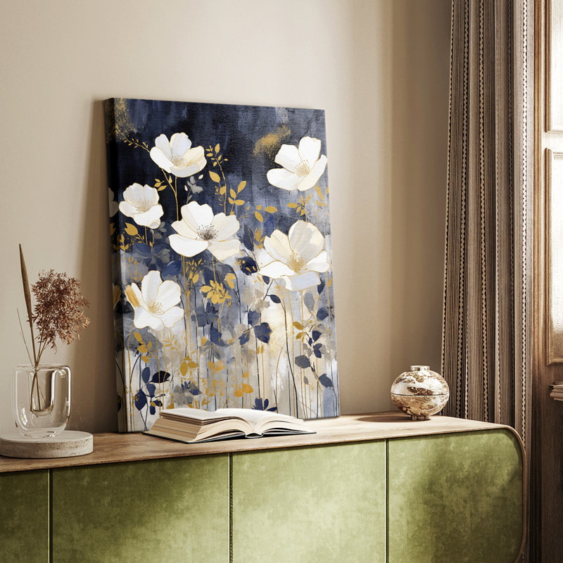 FLORAL Series CCCCLXXVII - Gallery Cavas sur mesure, H 12 po x l 8 po