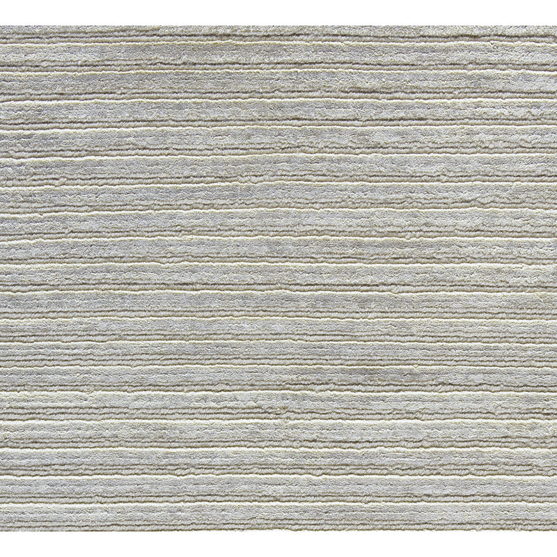 Area Rug in Silver/Gray/Ivory, Rectangle 6' x 9'