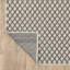 Tapis intérieur / extérieur géométrique beige / gris Sipriano-1120545196