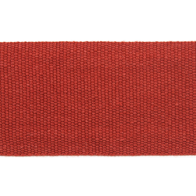 Tissu de bandes 2 po le lin, Rouge