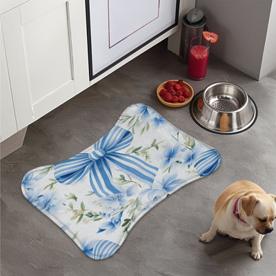 Tapis à rayures en os - 1 pièce