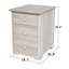 Classeur vertical 2 tiroirs Brashear-259900541