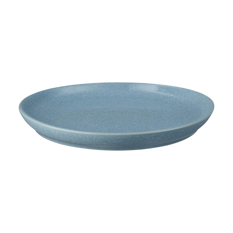 Elements Coupe Dinner Plate, Blue