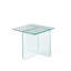Tempered Clear Glass Sidetable, Small Tea Table, Night Stand Tempered Glass-1612675845