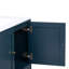 Meuble-lavabo 30 po avec lavabo en céramique, armoire de rangement autoportante moderne avec poignées, portes à fermeture douce
