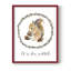«Harvest Home Squirrel», reproduction encadrée - bois massif-97632776-97632779