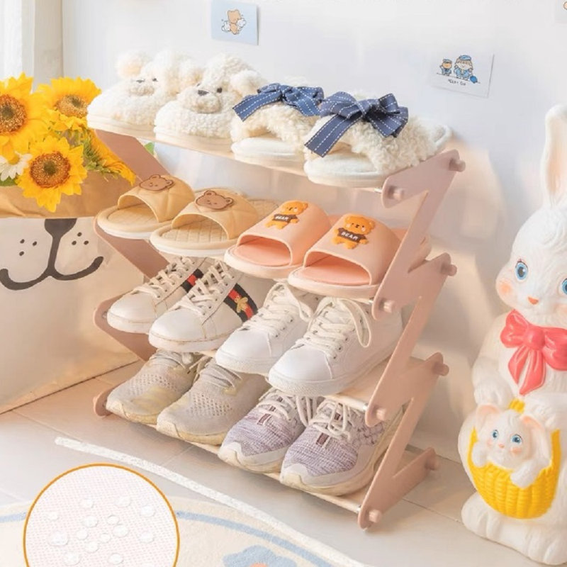 8 Pair Stackable Shoe Rack