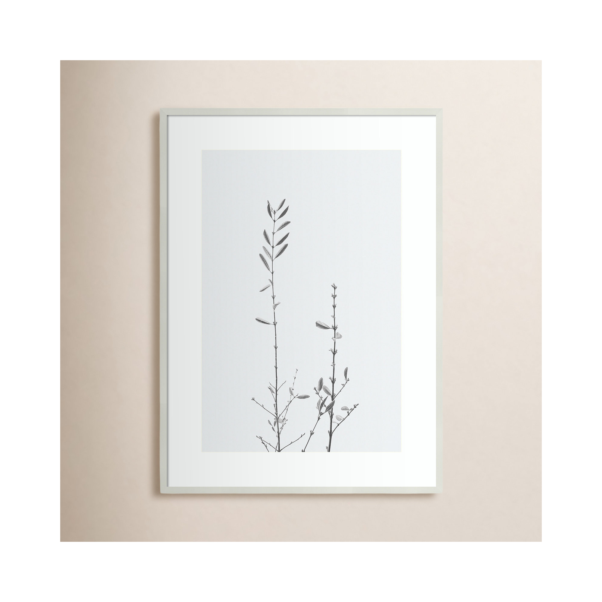 Retro Tennessee Botanical Print No 2 by Stephanie Klatt, White, 22" H x 16" W