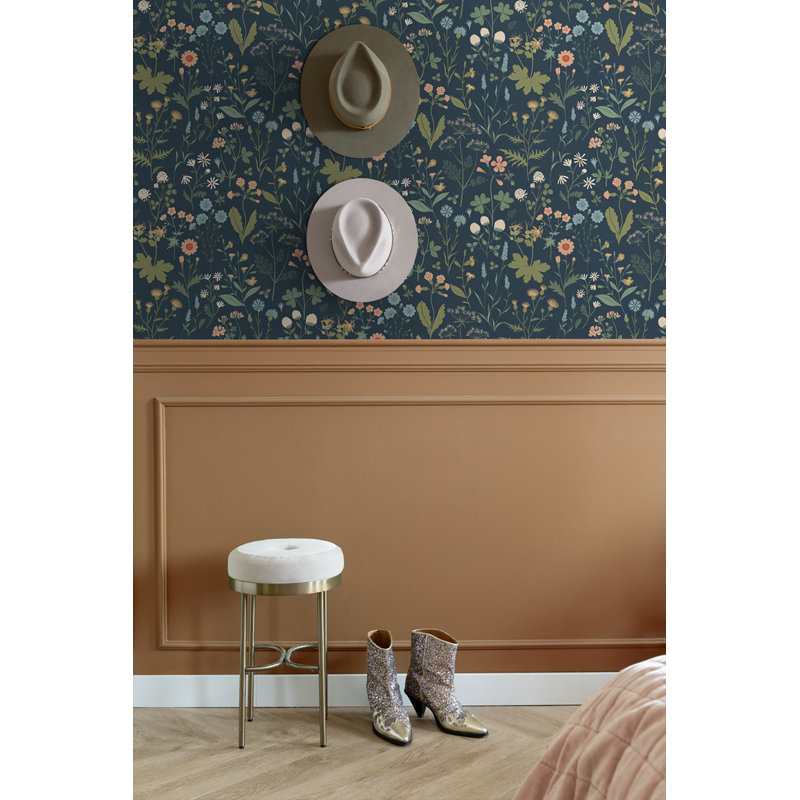 Papier peint Tapati Summer Meadows, Indigo