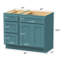 Base de meuble-lavabo simple 39 po seulement-94955166