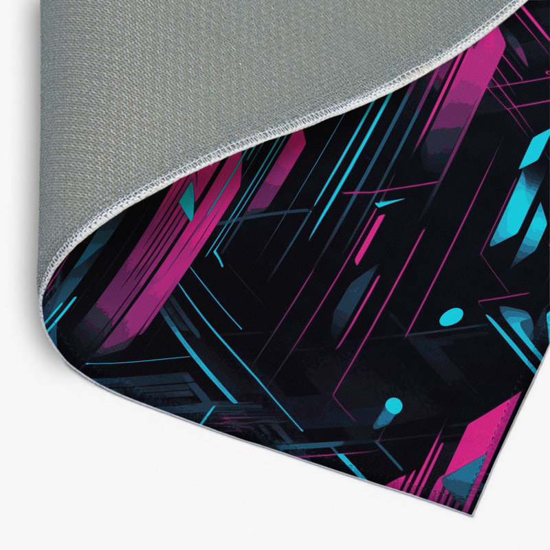 Tapis intérieur et extérieur Fractal Echo, Rectangle 1 pi 6 po x 2 pi 6 po