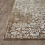 Tapis beige en polypropylène tissé à la main Raashid-1557298618