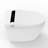 Pacific Smart Toilet- 1.28 GPF Water-Efficient Elongated