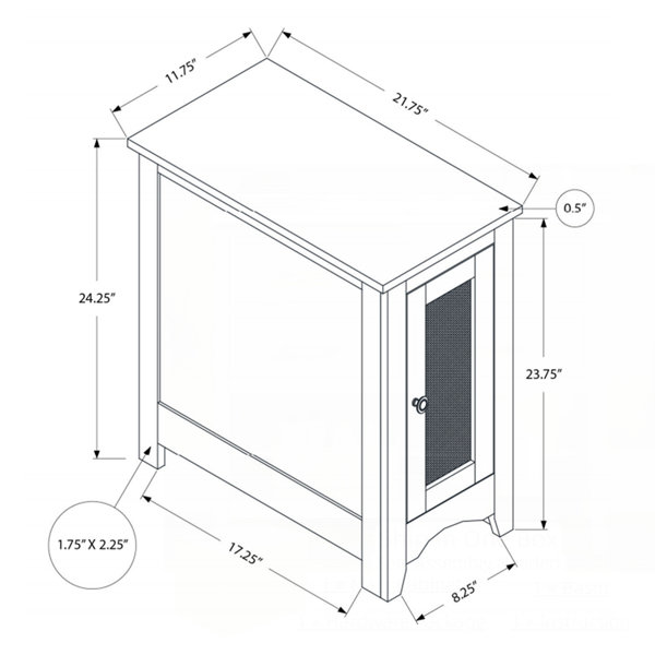 Dimensions du produit