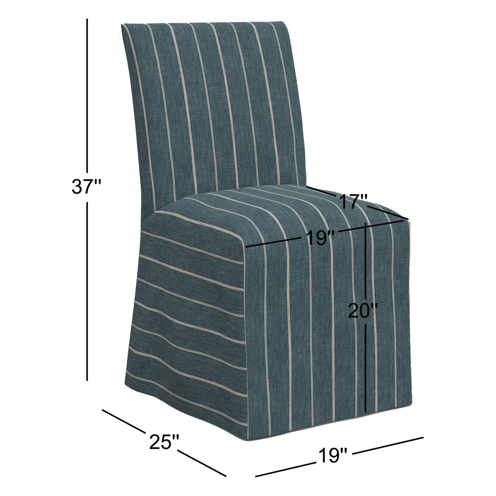 Fayra Cotton Parsons Dining Chair