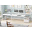 L-Shaped Computer Desk with Power Outlet-904445198