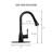 Pull Down Single Handle Kitchen Faucet-89359097