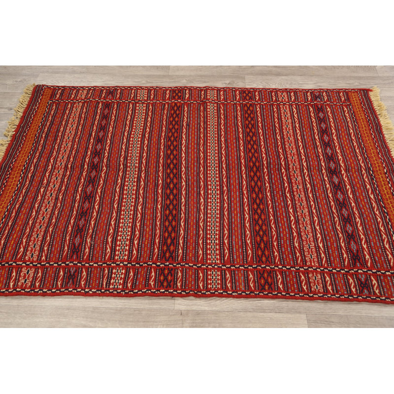 Striped Kilim  Area Rug 3x5
