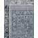 Tapis oriental bleu et gris Lanett