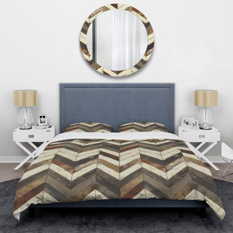 Ensemble de housse de couette Modern, Housse de couette pour grand lit et 2 taies décor