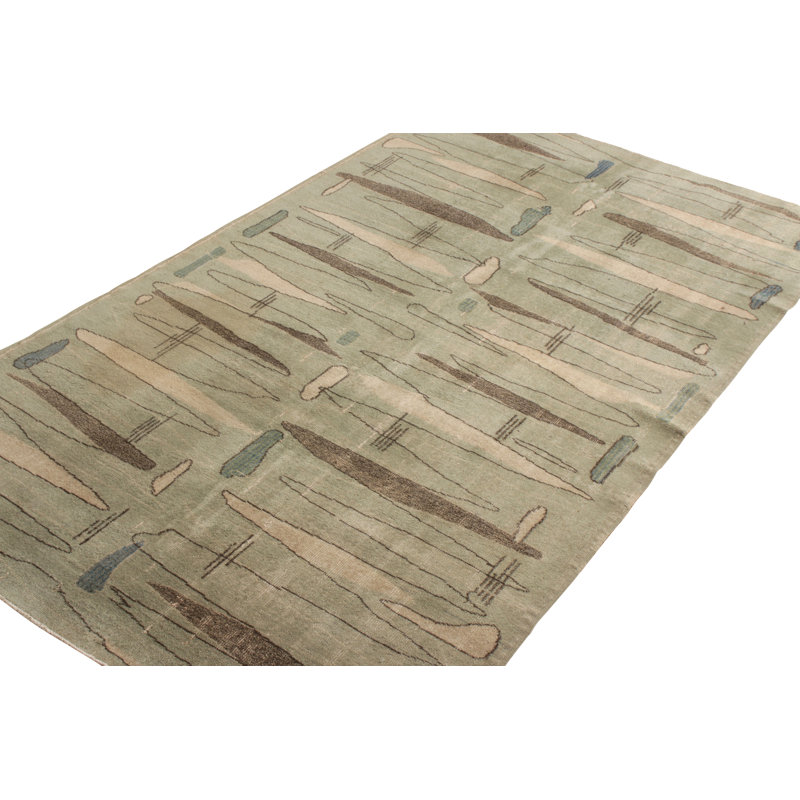Pasha One-of-a-Kind 5'1" X 8'7" Hand Knotted Area Rug