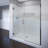 Celesta 47'' - W x 76'' H Pivot Door Frameless Shower Door with-15662680-15662676