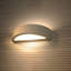 Atena Plastic Flush Mounted Sconce-62601953