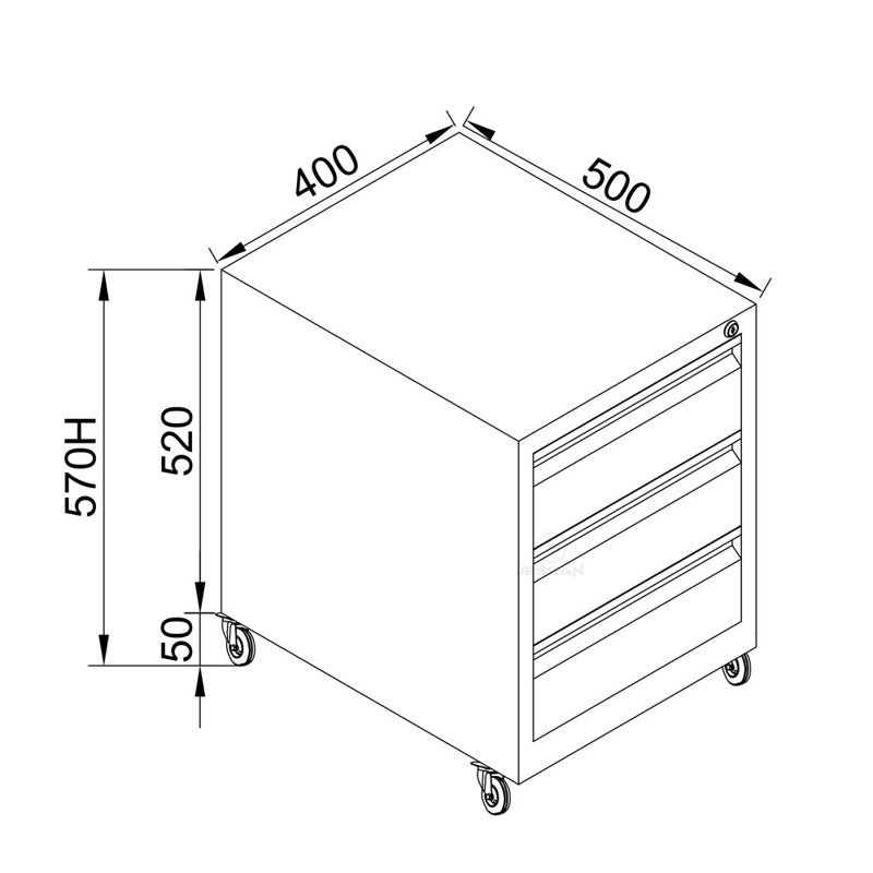 Armoire de rangement Locker
